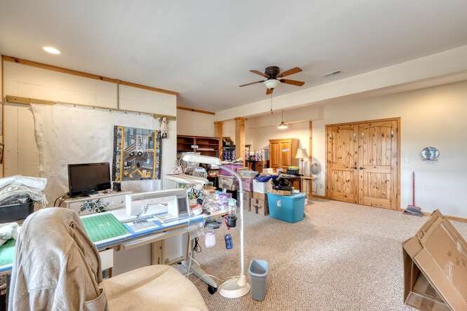 99 Old Possum Way Murphy, NC 28906 - Photo 24 of 54 a room with furniture and a flat screen tv