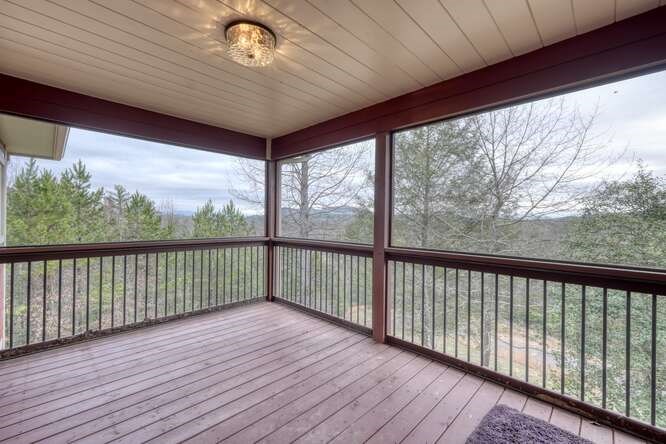 99 Old Possum Way Murphy, NC 28906 - Photo 36 of 54 a view of a balcony
