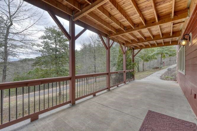 99 Old Possum Way Murphy, NC 28906 - Photo 39 of 54 a view of a porch