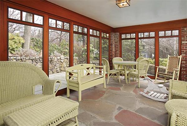 90 Baxter Road Brookline, MA 02445 - Photo 9 of 10 a living room with furniture and a large window