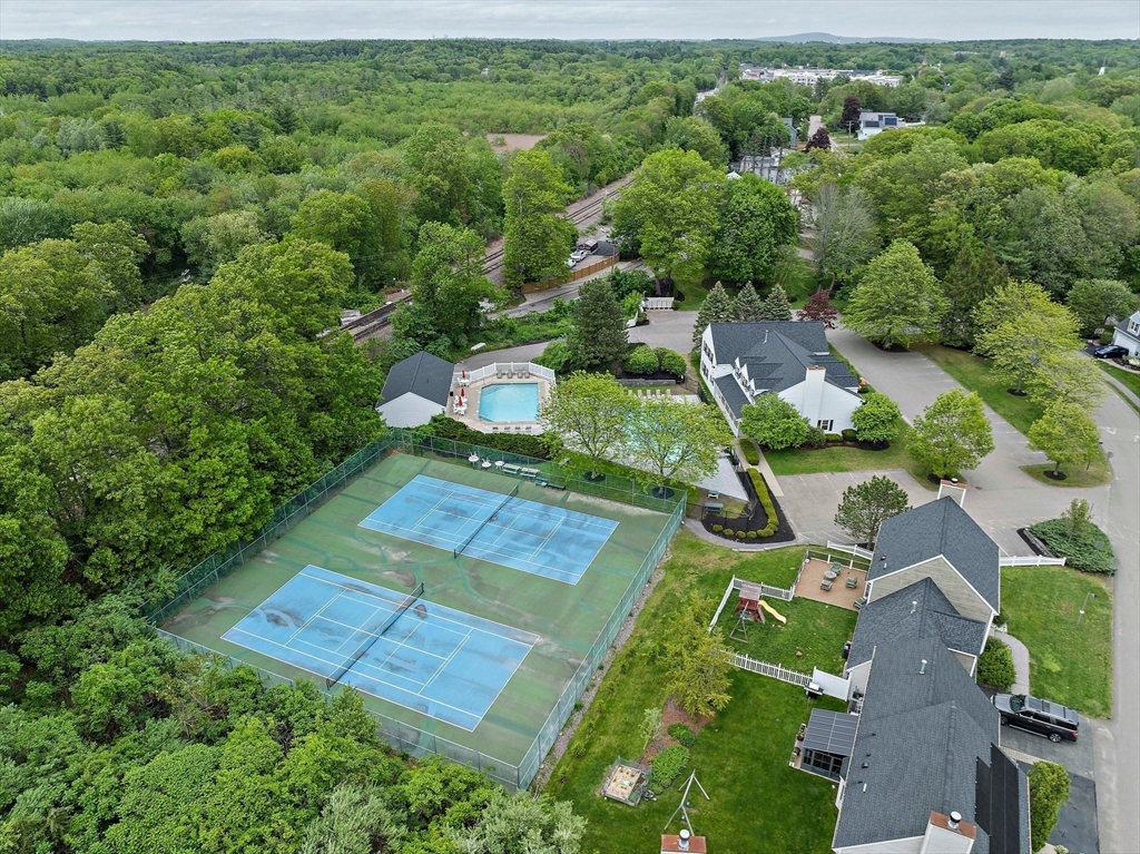 127 Clear Pond Drive, Unit 127 Walpole, MA 02081 - Photo 38 of 38 an aerial view of a house