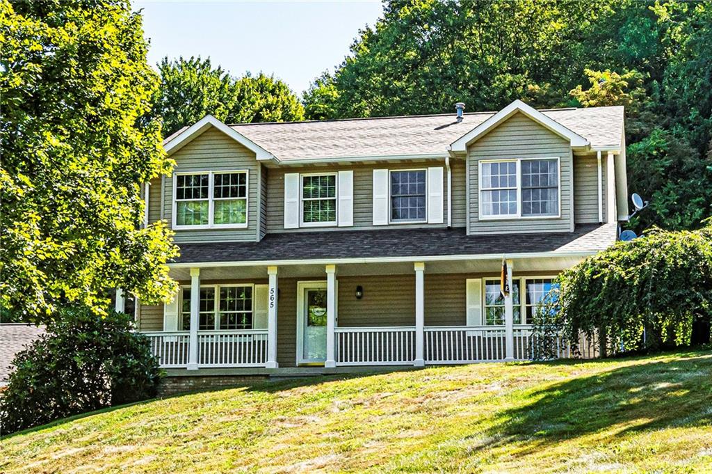 565 Leeper Road Georgetown, PA 15043 - Photo 2 of 46 a front view of a house with a yard
