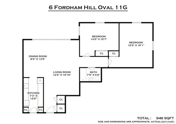 $248,000 | 6 Fordham Hill Ovl, Unit 11G | University Heights
