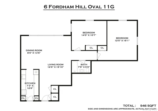 $248,000 | 6 Fordham Hill Ovl, Unit 11G | University Heights