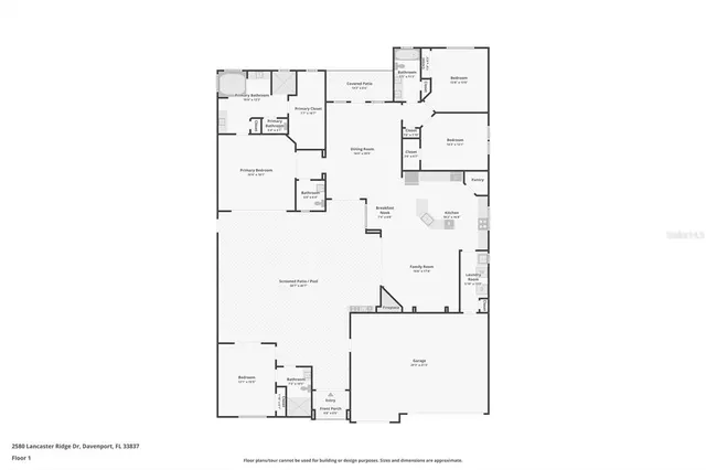 $765,000 | 2580 Lancaster Ridge Drive, Davenport, FL 33837