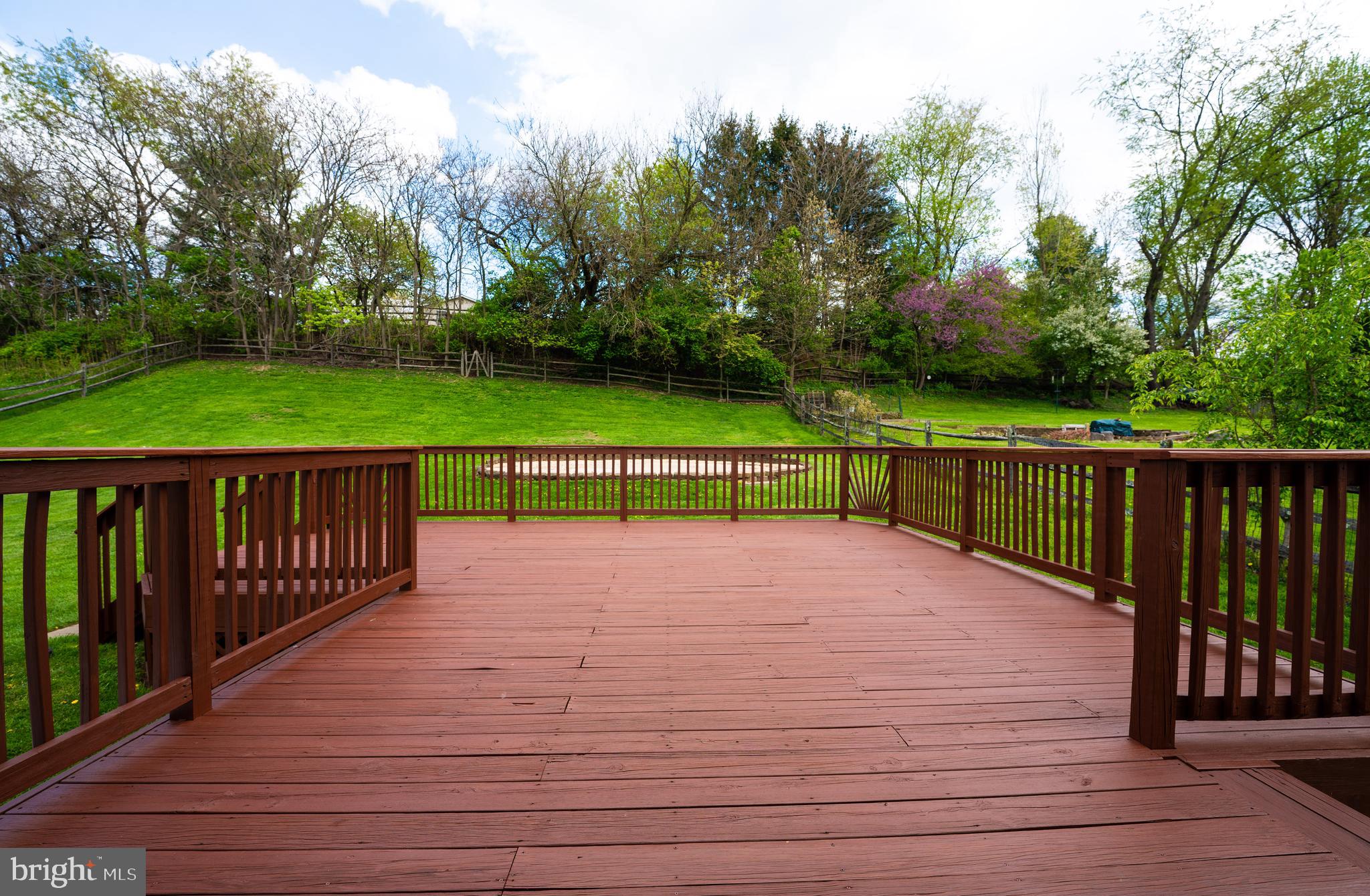 188 Marion Road Westminster, MD 21157 - Photo 22 of 58 LARGE back deck overlooking private yard