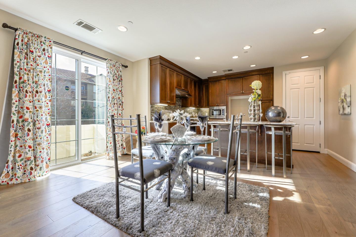 1000 South Monarch Road San Ramon, CA 94582 - Photo 11 of 23 a view of a dining room with furniture window and wooden floor