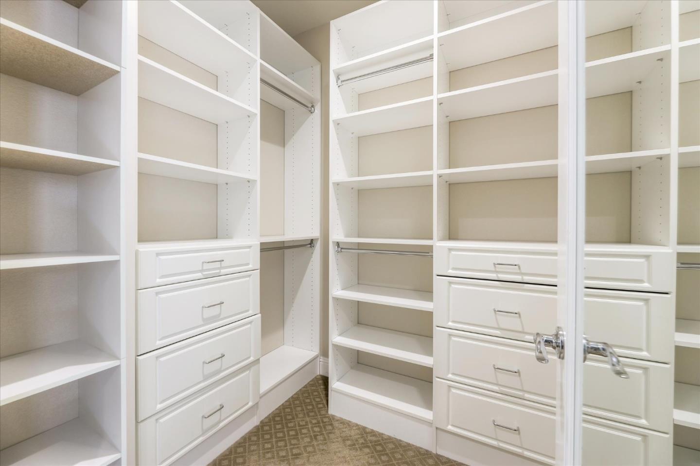 1000 South Monarch Road San Ramon, CA 94582 - Photo 17 of 23 a close up view of an empty walk in closet