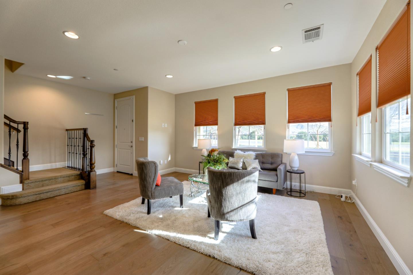 1000 South Monarch Road San Ramon, CA 94582 - Photo 5 of 23 a living room with fireplace furniture and a large window