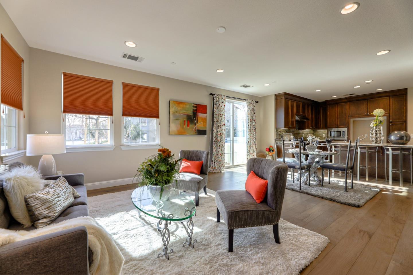 1000 South Monarch Road San Ramon, CA 94582 - Photo 6 of 23 a living room with furniture kitchen and a large window