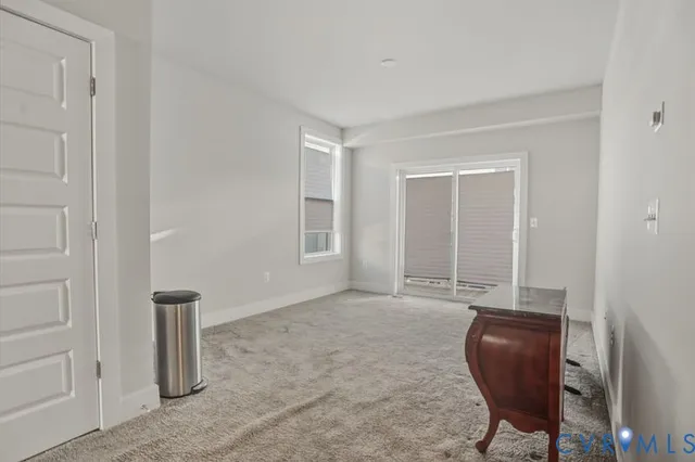 wooden floor and chair in a room