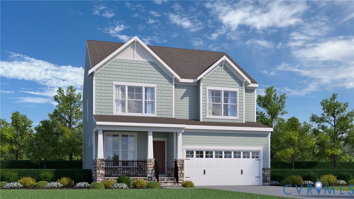 967 Charlemagne Road Midlothian, VA 23114 - Photo 1 of 50 front view of house with a yard