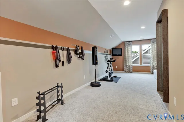 a view of a house with garden and yard