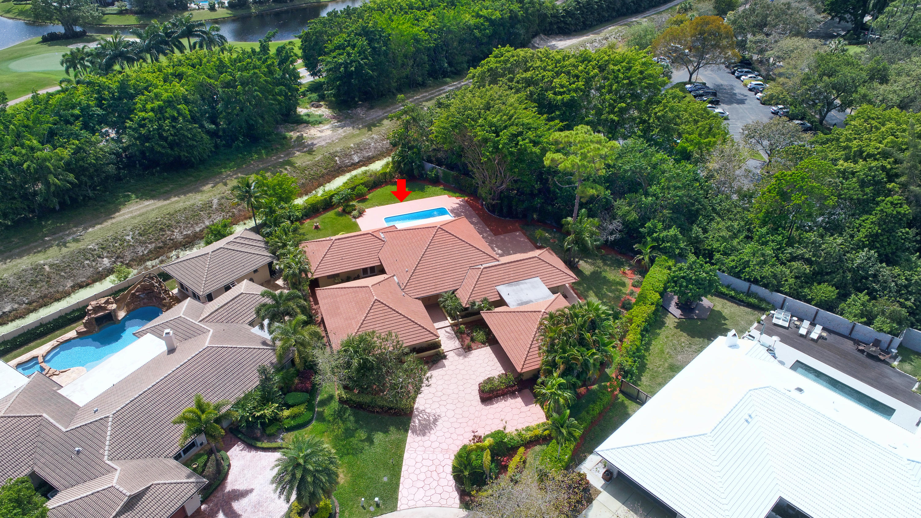 20969 Certosa Terrace Boca Raton, FL 33433 - Photo 48 of 53 Aerial Front of House