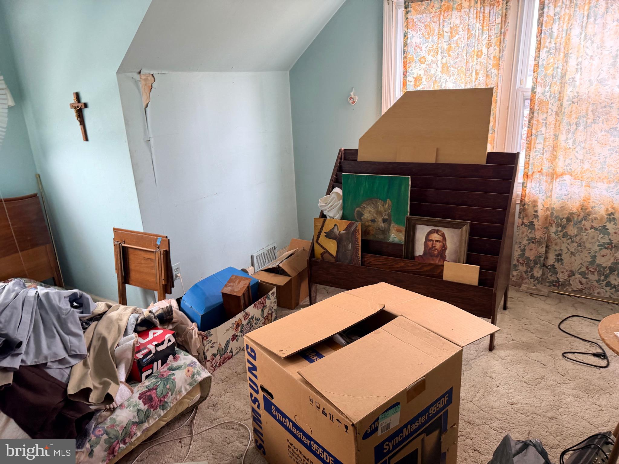 132 Oakdale Road Cherry Hill, NJ 08034 - Photo 15 of 18 a living room with furniture and a fireplace
