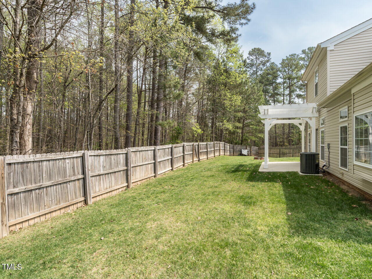 16 Richardson Circle Durham, NC 27713 - Photo 27 of 35 a view of a backyard with large trees