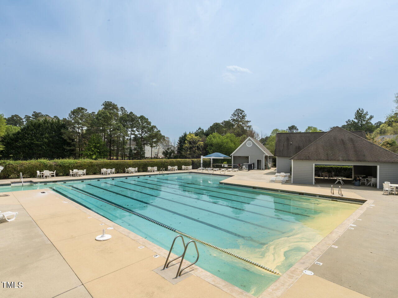 16 Richardson Circle Durham, NC 27713 - Photo 31 of 35 a swimming pool with outdoor seating and yard