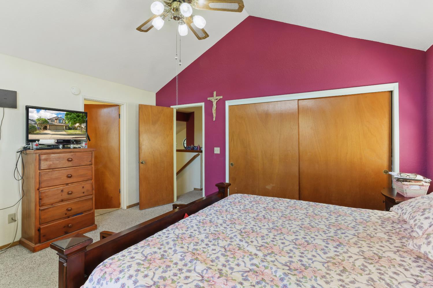 2008 Sheldon Drive Modesto, CA 95350 - Photo 22 of 39 a bedroom with a bed and a dresser