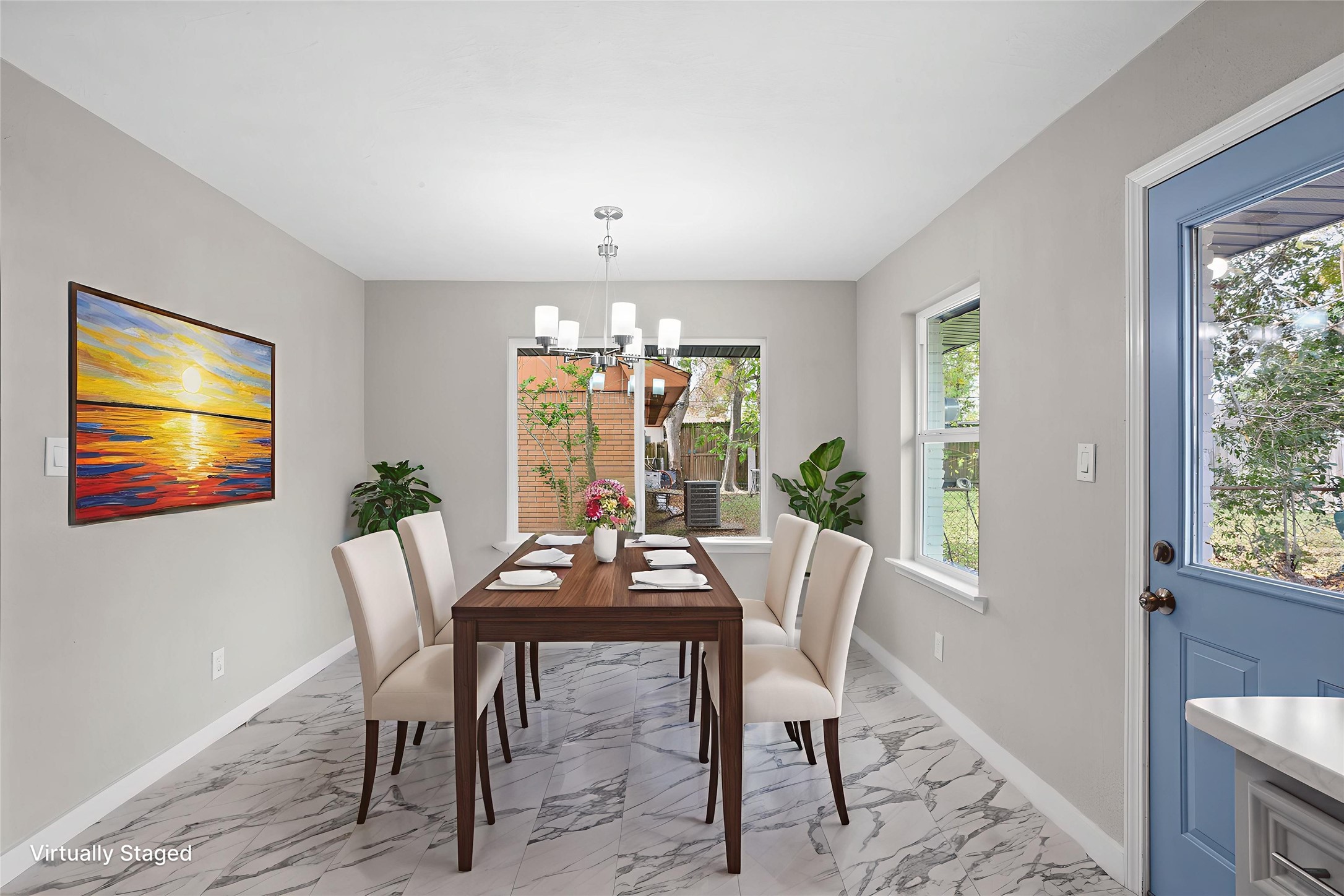 10127 Tolman Street Houston, TX 77034 - Photo 11 of 30 a view of a dining room with furniture and window