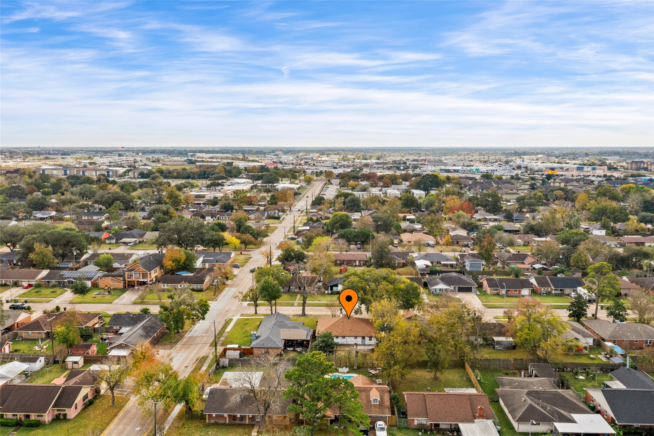 10127 Tolman Street Houston, TX 77034 - Photo 29 of 30 an aerial view of a city