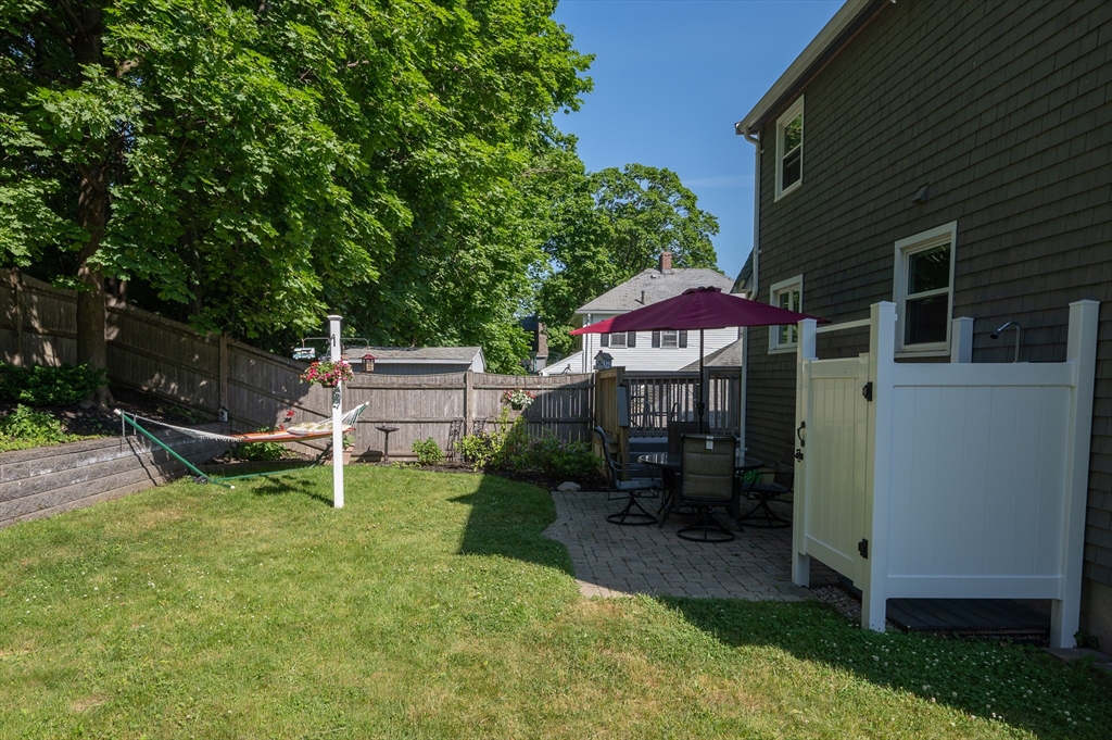 29 Wituwamat Road Weymouth, MA 02191 - Photo 34 of 42 an outdoor space with garden and patio