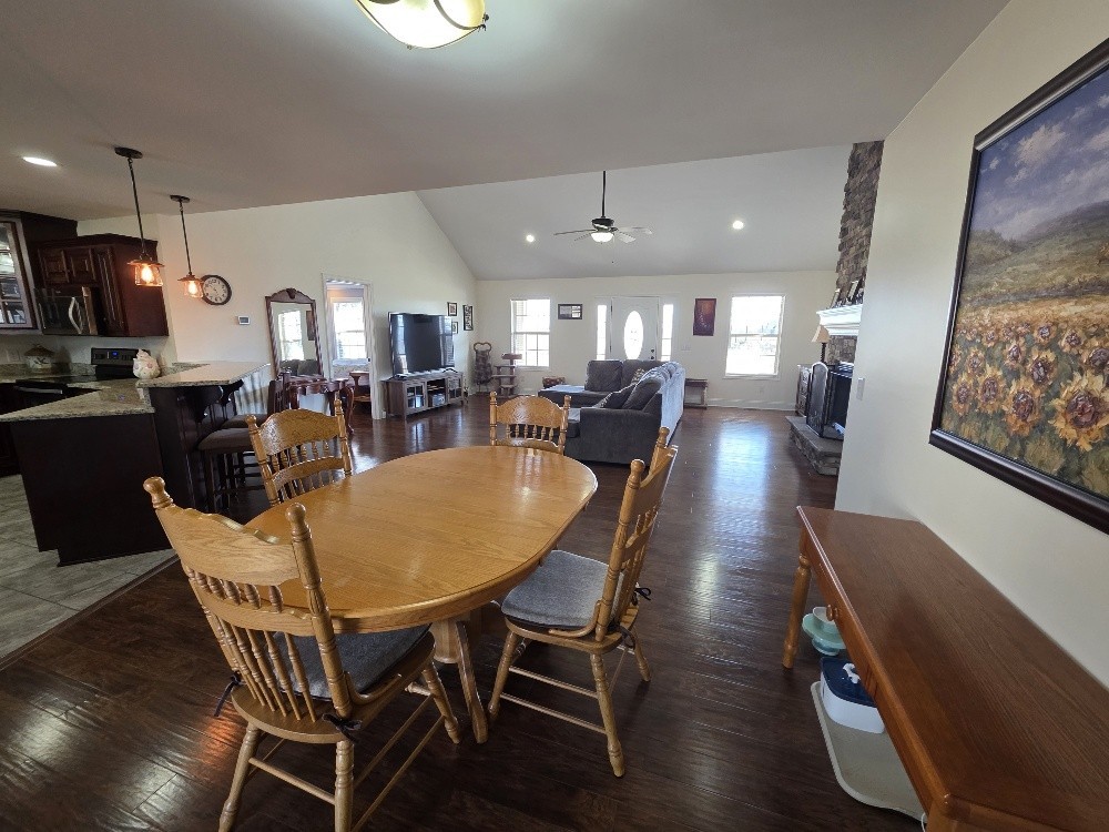 100 Ladybug Lane Bethpage, TN 37022 - Photo 18 of 56 a view of a dining room with furniture and wooden floor
