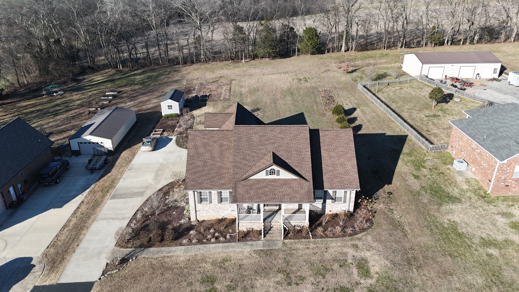100 Ladybug Lane Bethpage, TN 37022 - Photo 41 of 56 an aerial view of a house with outdoor space