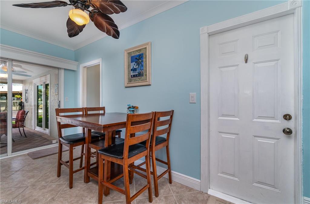 4826 Gary Road Bonita Springs, FL 34134 - Photo 14 of 24 Inside Dining Area opens to Outside Dining!