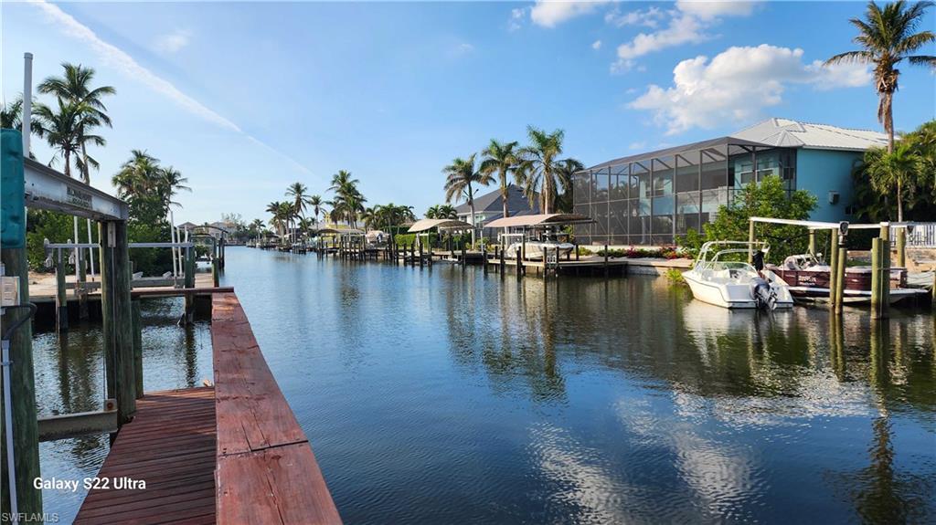 4826 Gary Road Bonita Springs, FL 34134 - Photo 24 of 24 2 lifts + tie-up! Wide Canal - West View!