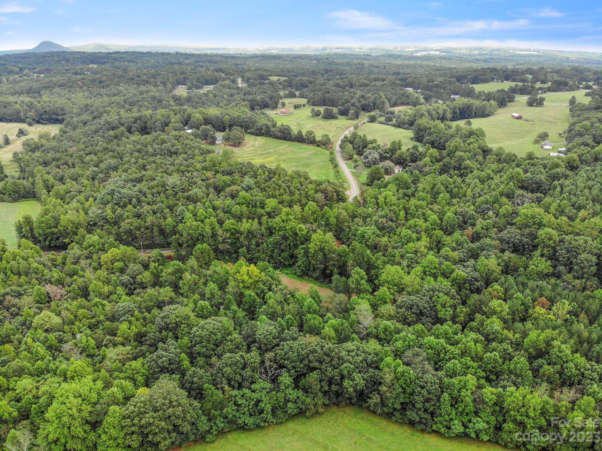 601 St Paul Church Road Casar, NC 28020 - Photo 12 of 33 a view of a green yard with an buildings and trees
