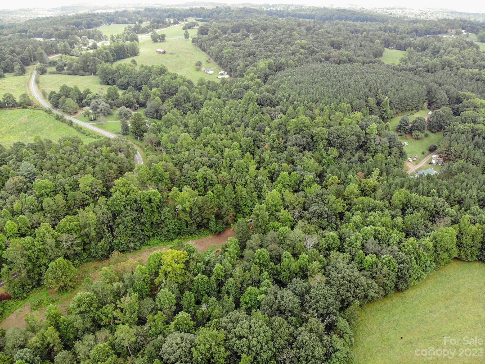 601 St Paul Church Road Casar, NC 28020 - Photo 29 of 33 an aerial view of residential houses with outdoor space and trees