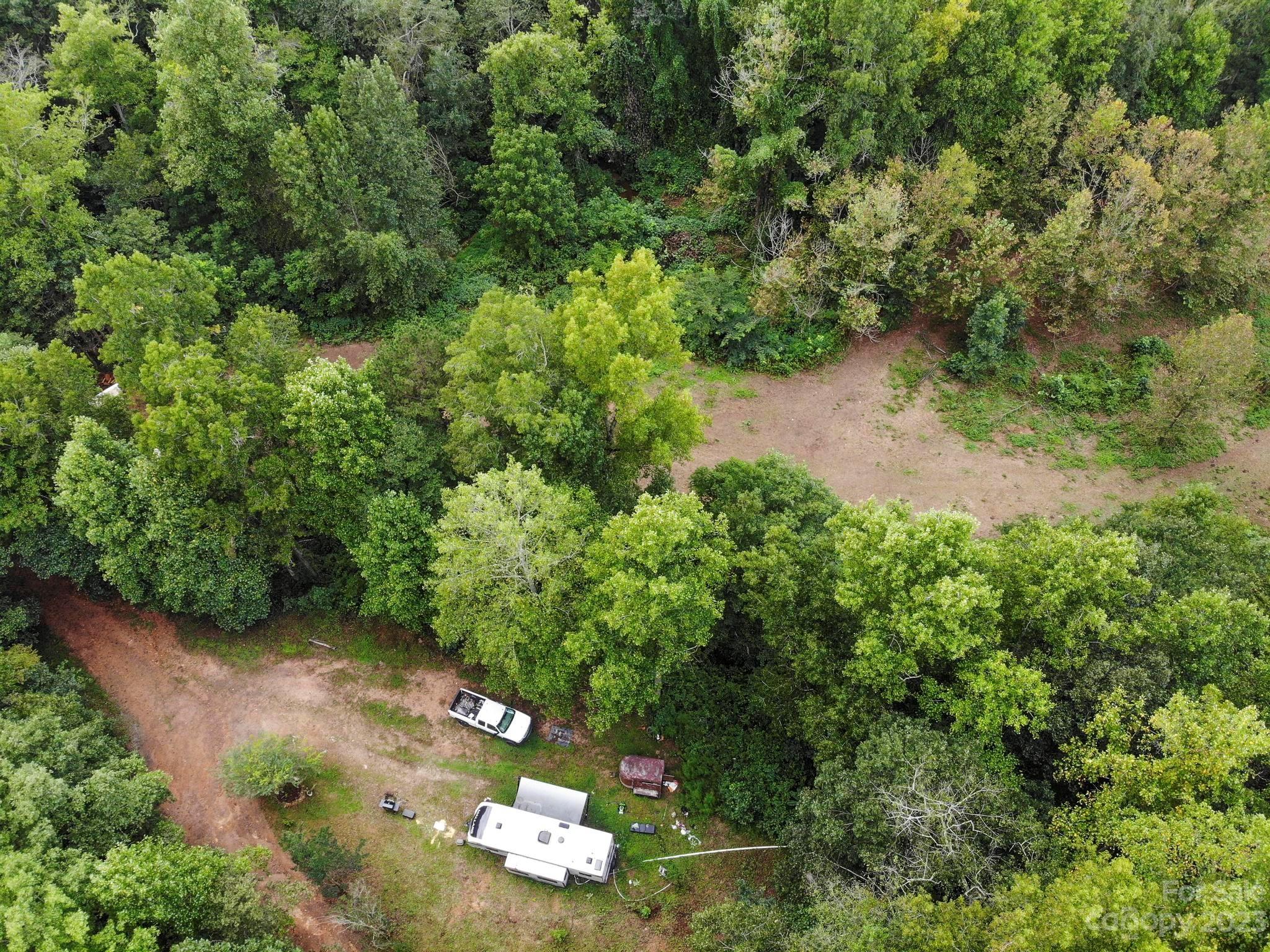 601 St Paul Church Road Casar, NC 28020 - Photo 4 of 33 an aerial view of a yard with green space