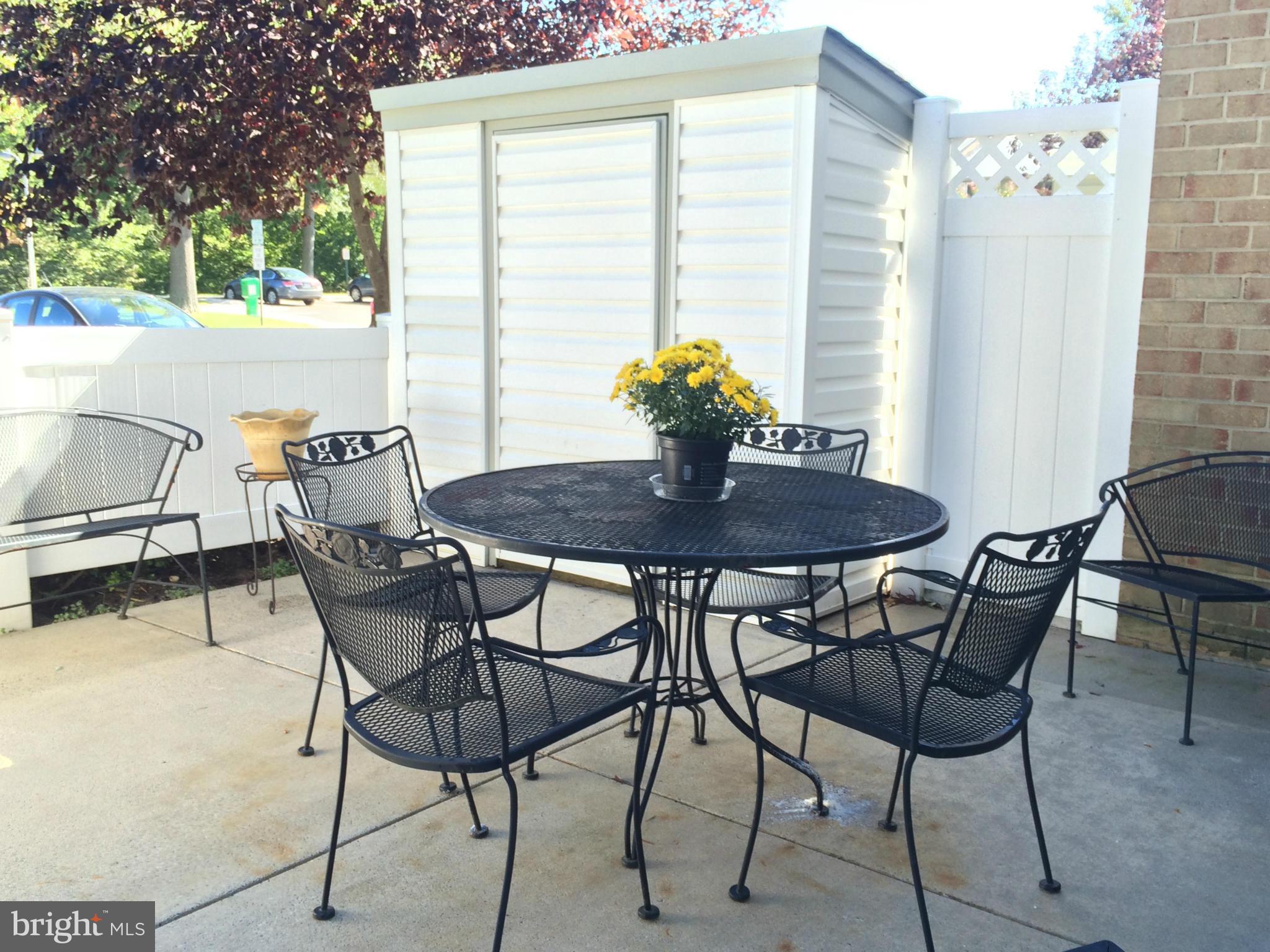 15026 Eardley Court, Unit 280F Silver Spring, MD 20906 - Photo 2 of 30 GATED PATIO W/ SHED, FURNITURE CONVEYS!