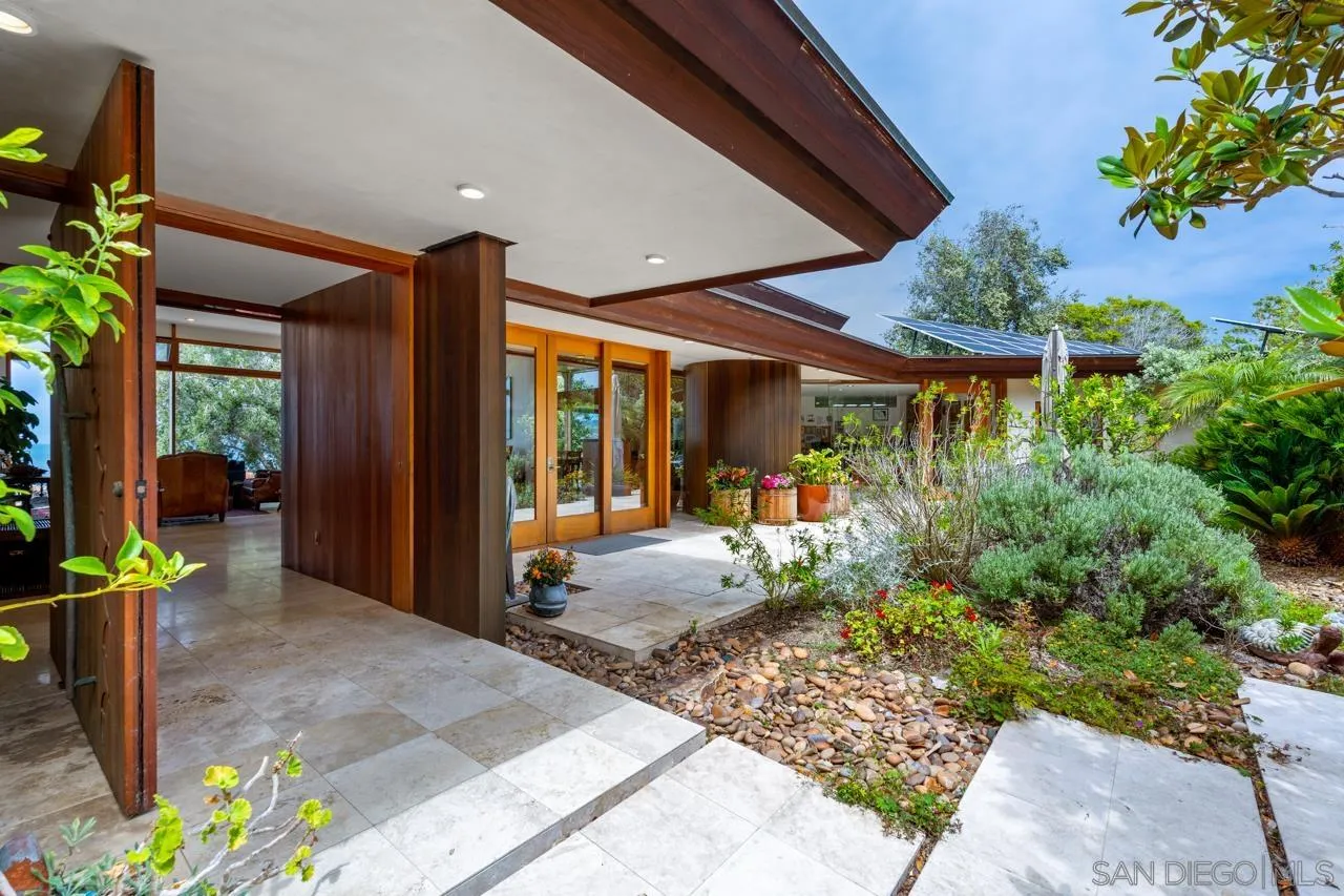 1720 Torrey Pines Road La Jolla, CA 92037 - Photo 8 of 43 a view of a porch with potted plants