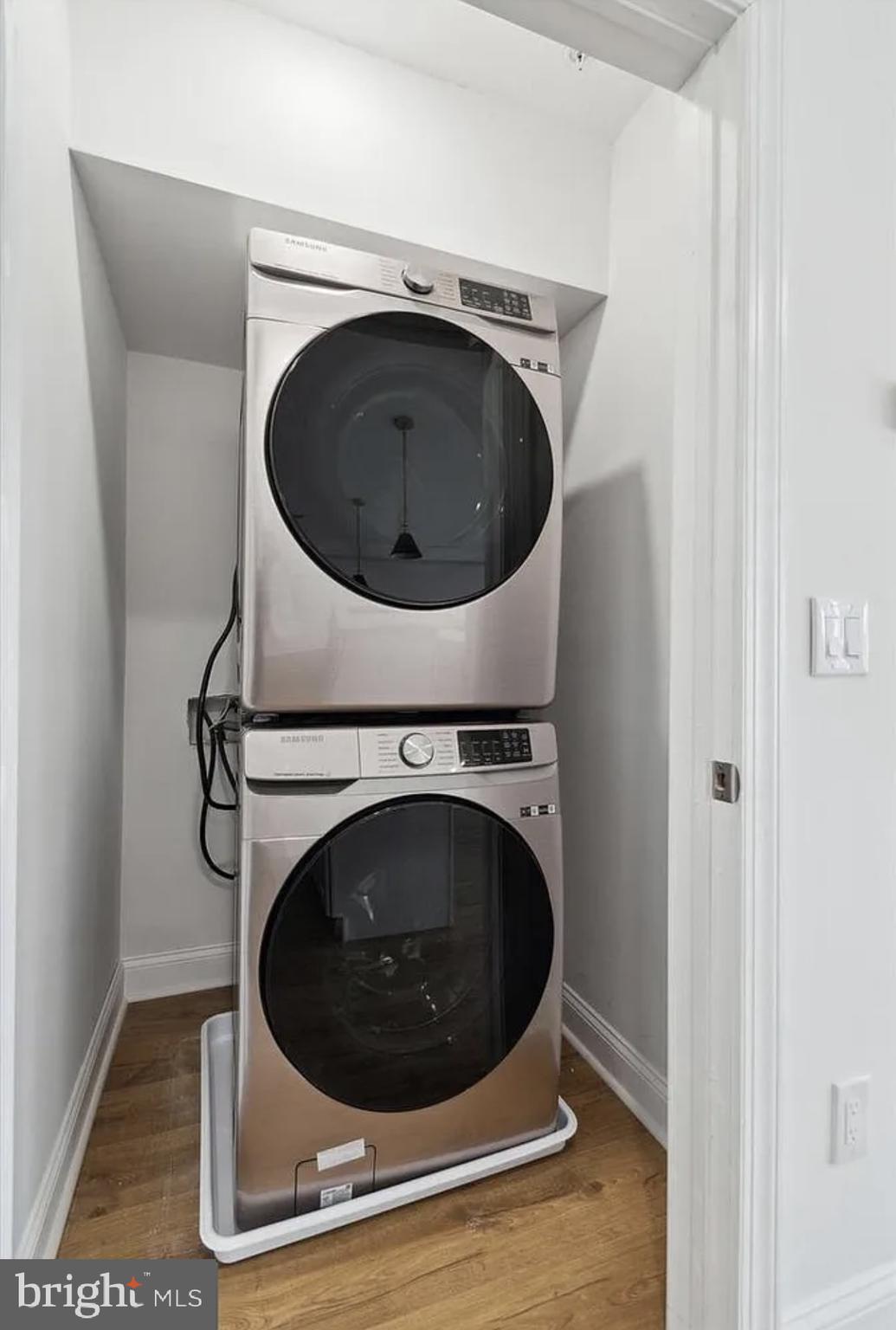 673 North Preston Street, Unit 4 Philadelphia, PA 19104 - Photo 6 of 9 a close up view of a washer and dryer