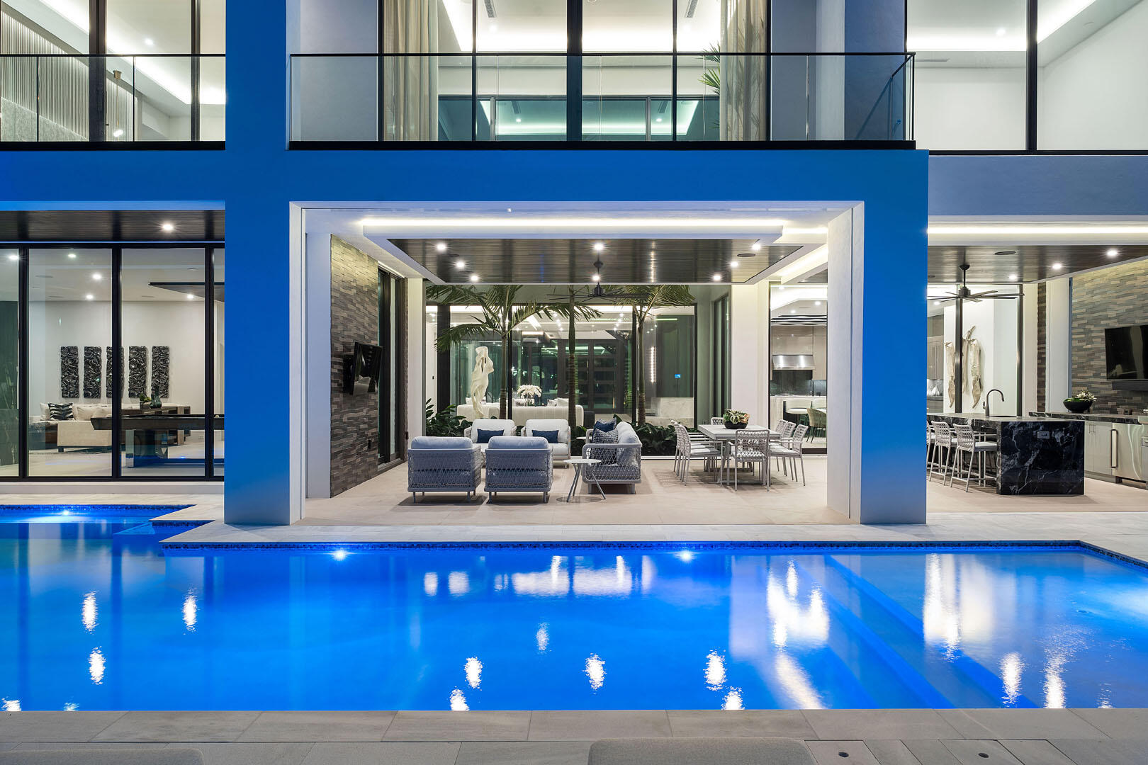 169 Coconut Palm Road Boca Raton, FL 33432 - Photo 65 of 83 169_Coconut_Palm_Road_Dusk_13