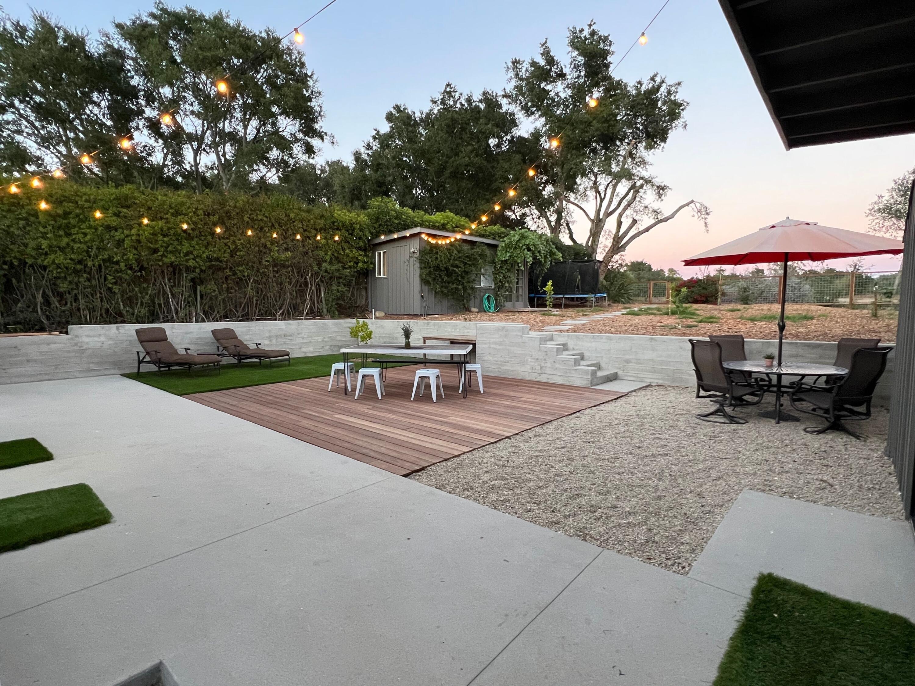 712 Chelham Way Montecito, CA 93108 - Photo 9 of 12 Backyard