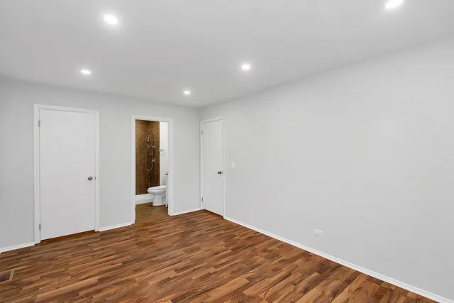 a view of empty room