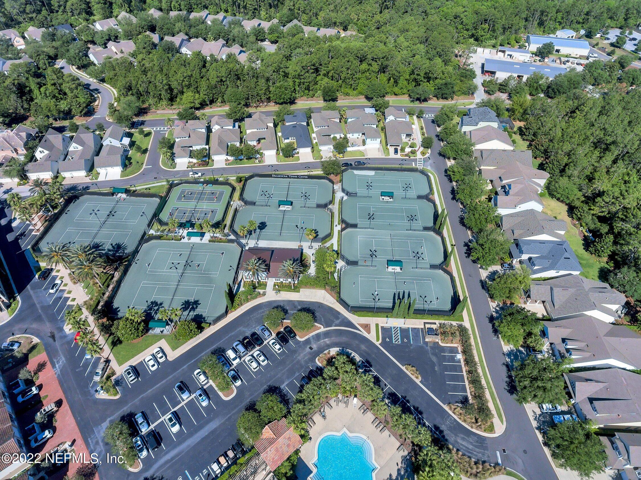 535 Rio Del Norte Road St. Augustine, FL 32095 - Photo 84 of 92 Drone of Tennis Cts.