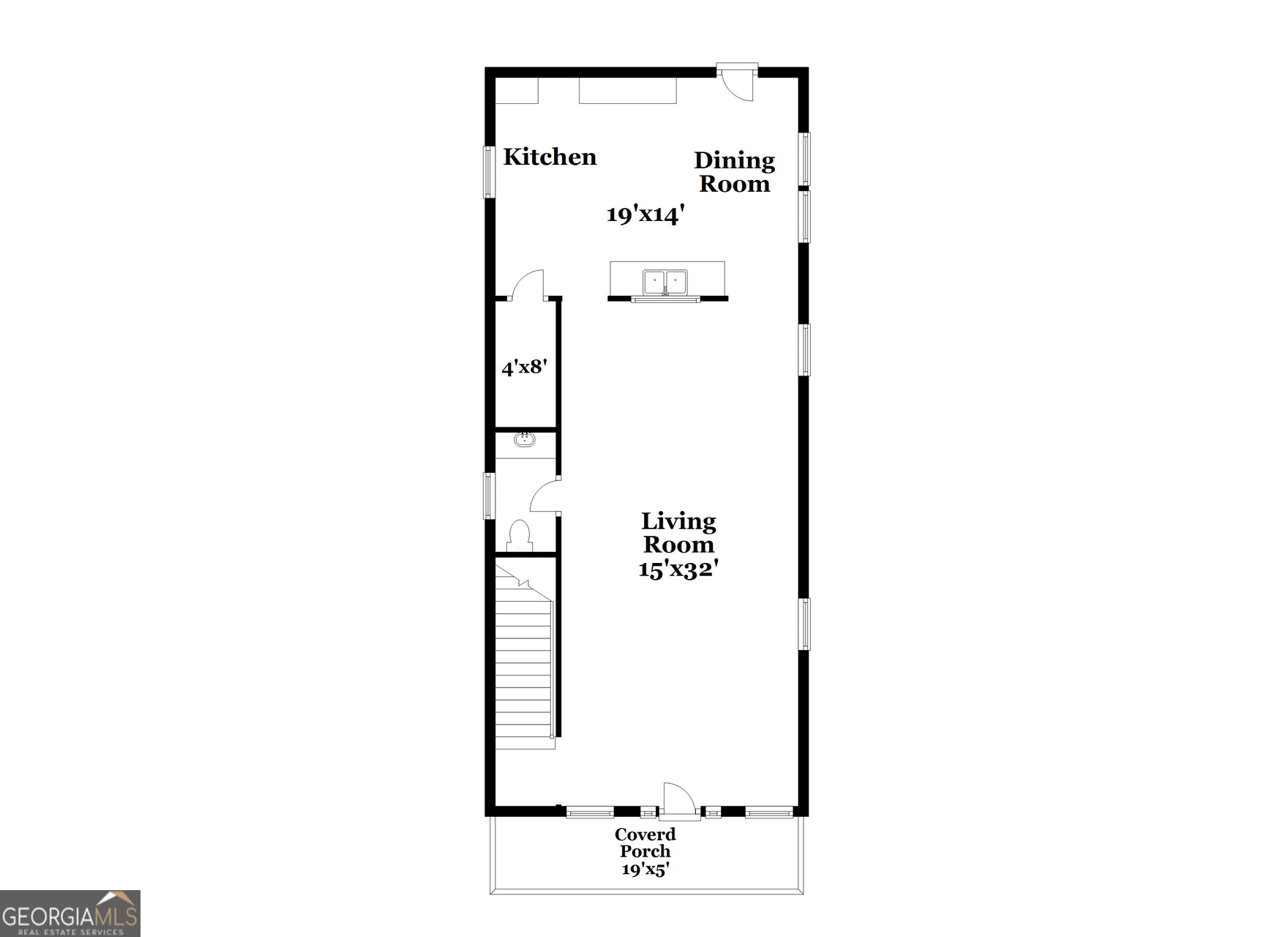 95 Howell Drive Southwest Atlanta, GA 30331 - Photo 16 of 17 a picture of a bench in front of a door