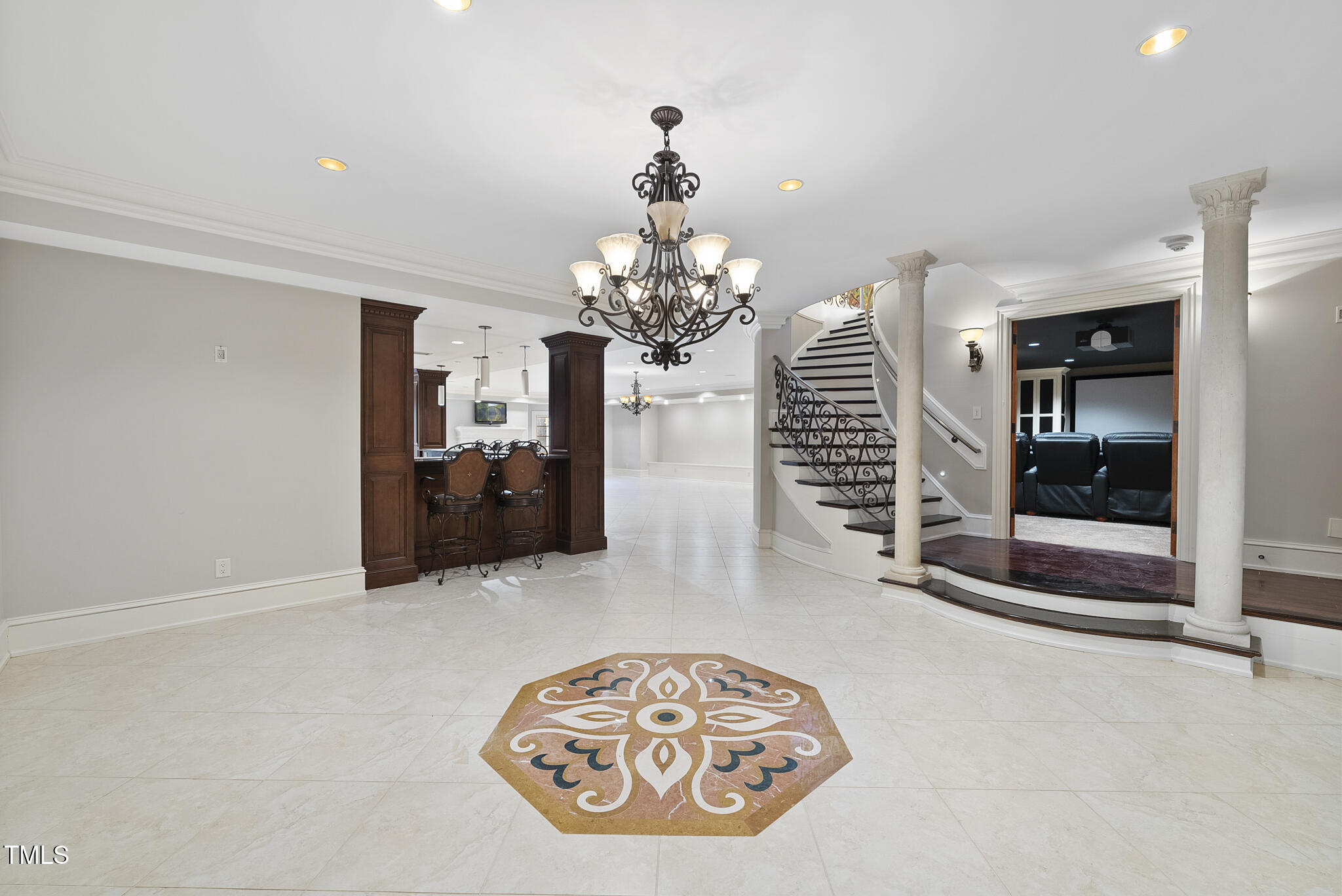 1404 Barony Lake Way Raleigh, NC 27614 - Photo 33 of 52 a view of hall way with furniture