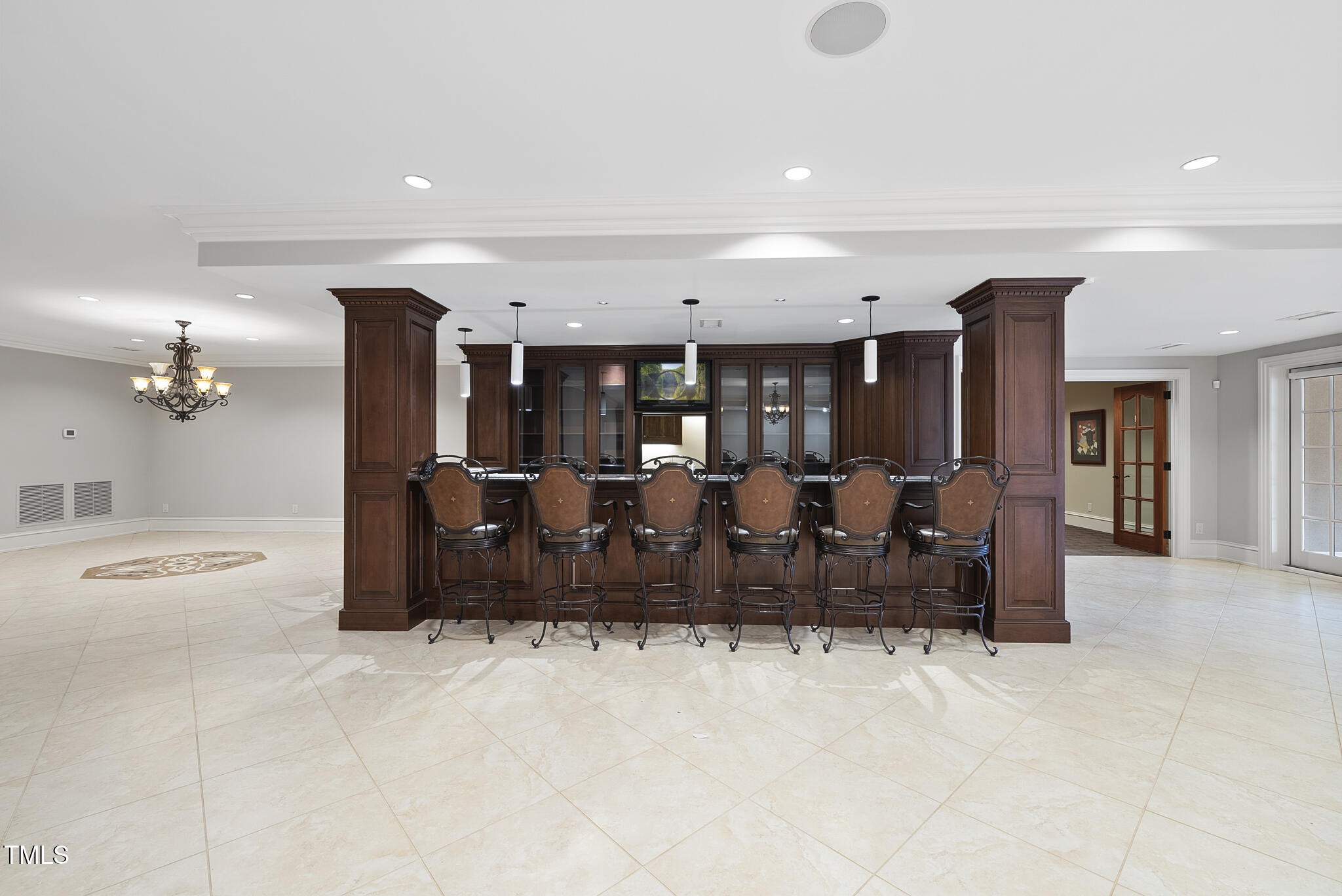 1404 Barony Lake Way Raleigh, NC 27614 - Photo 36 of 52 a large room with gym equipment