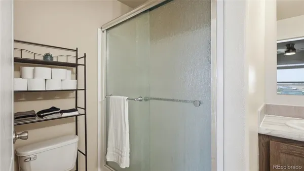 a room with storage and utility