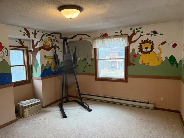 a view of storage and utility room