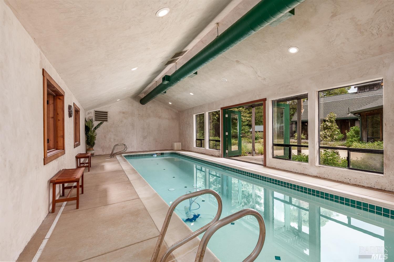 2151 Guntly Road Philo, CA 95466 - Photo 20 of 43 a room with pool table and large windows