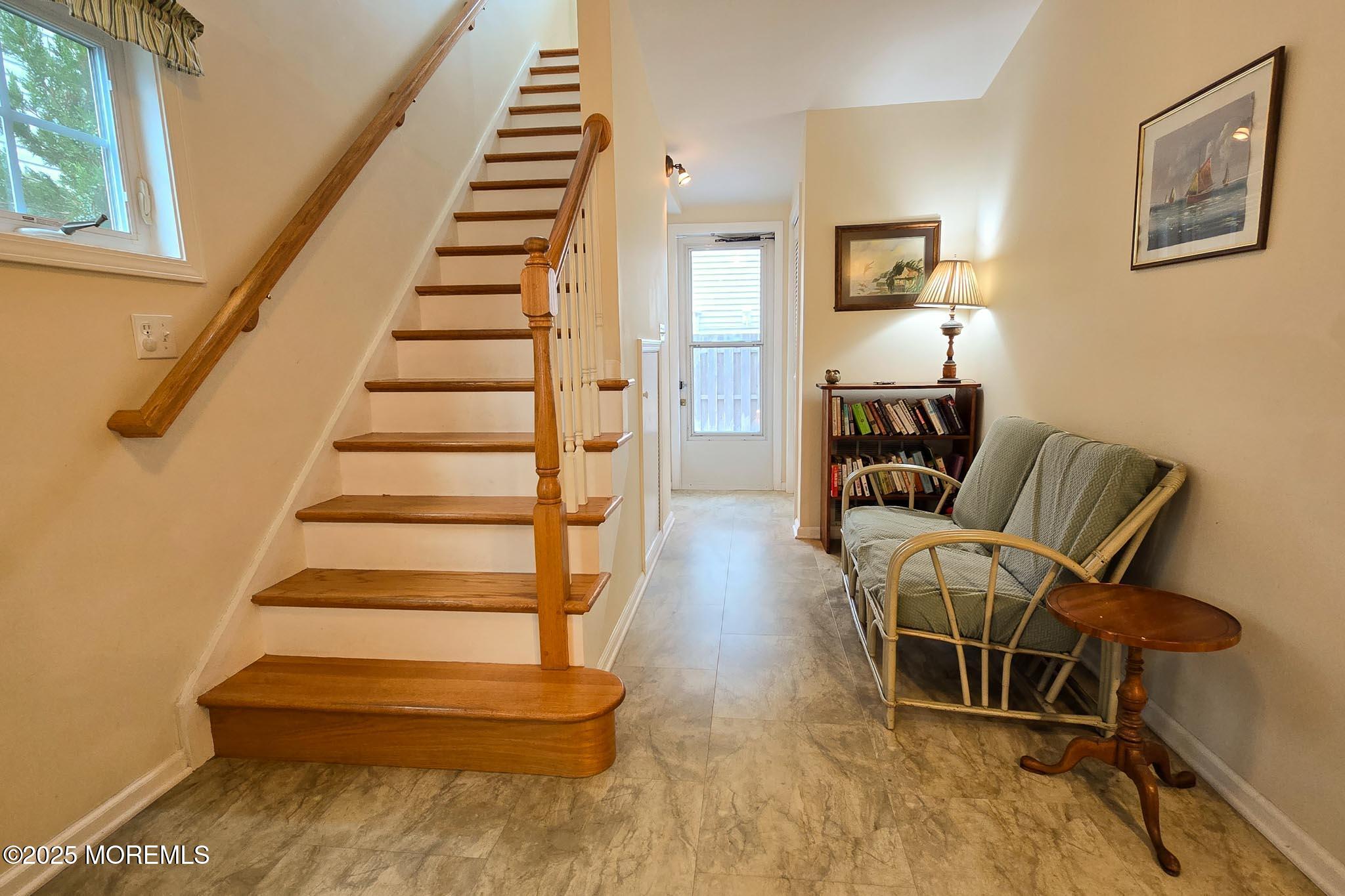 34 South Surf Road Lavallette, NJ 08735 - Photo 24 of 63 a view of entryway and hall with wooden floor