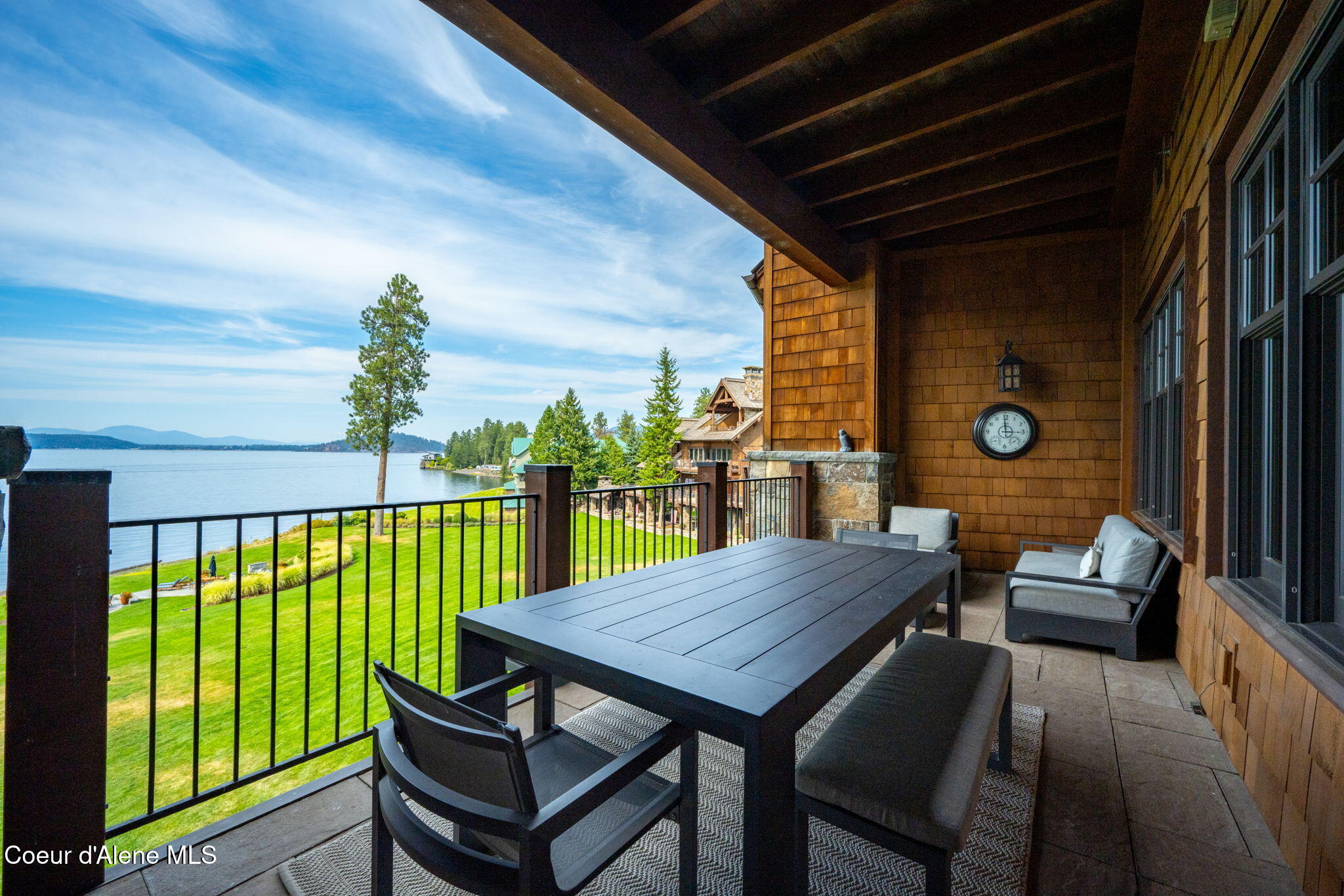 4757 South Arrow Point Drive, Unit 305 Harrison, ID 83833 - Photo 41 of 63 Balcony View