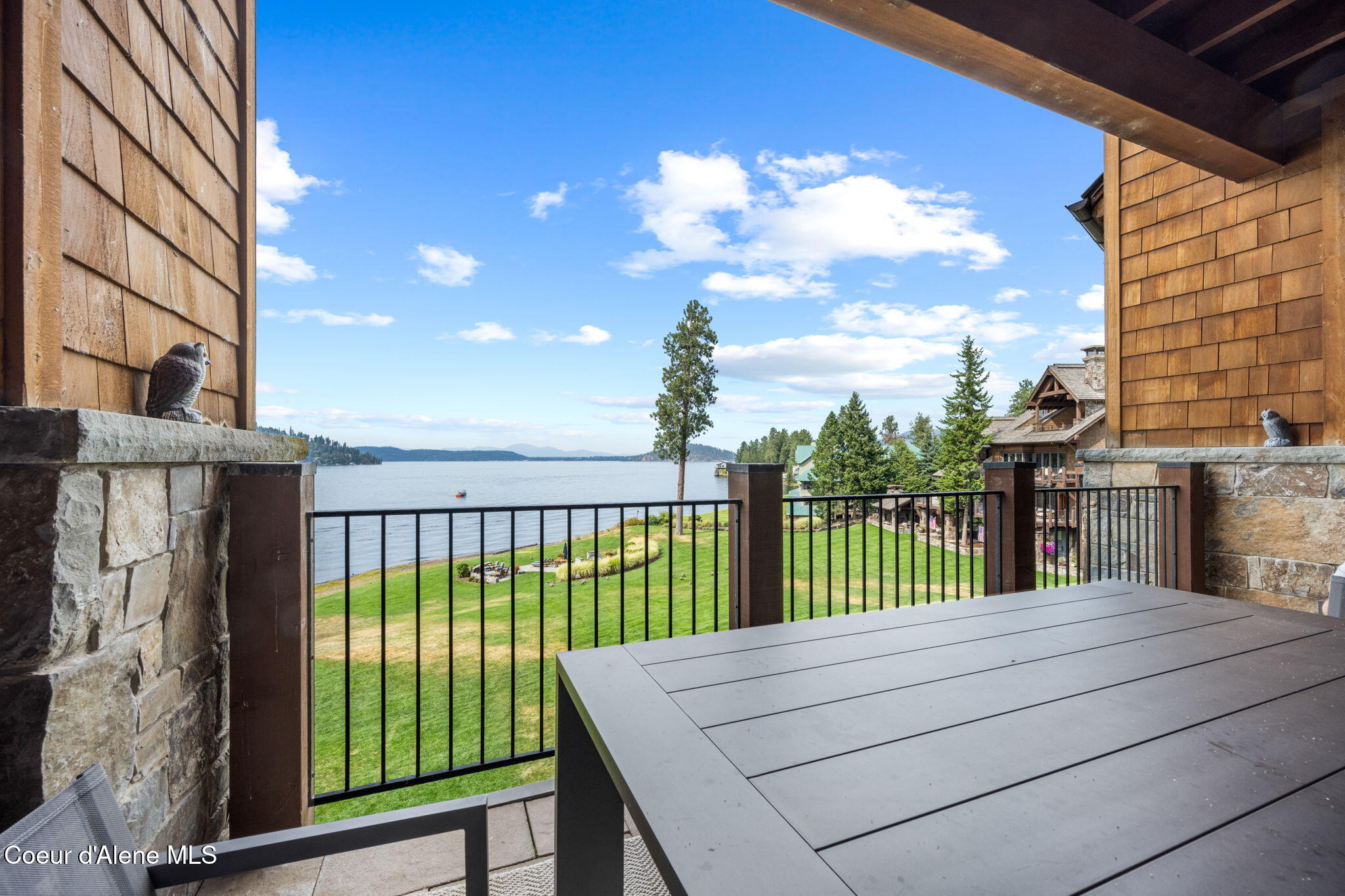 4757 South Arrow Point Drive, Unit 305 Harrison, ID 83833 - Photo 42 of 63 Balcony View