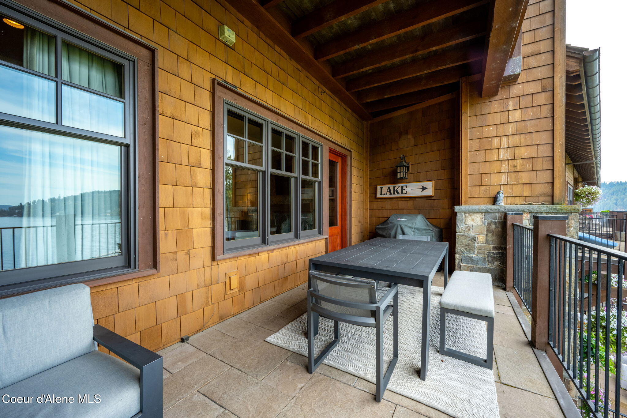 4757 South Arrow Point Drive, Unit 305 Harrison, ID 83833 - Photo 43 of 63 Balcony