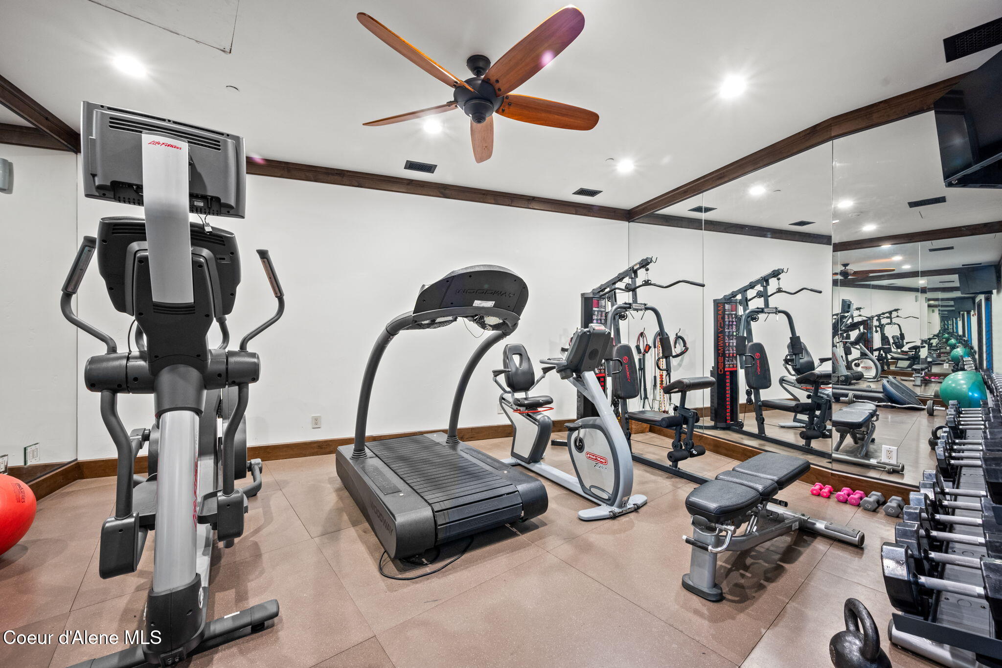 4757 South Arrow Point Drive, Unit 305 Harrison, ID 83833 - Photo 55 of 63 Condo Gym Facility